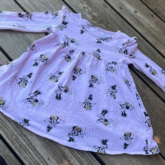 Disney Minnie Mouse sparkly babydoll dress 2T - Picture 1 of 4